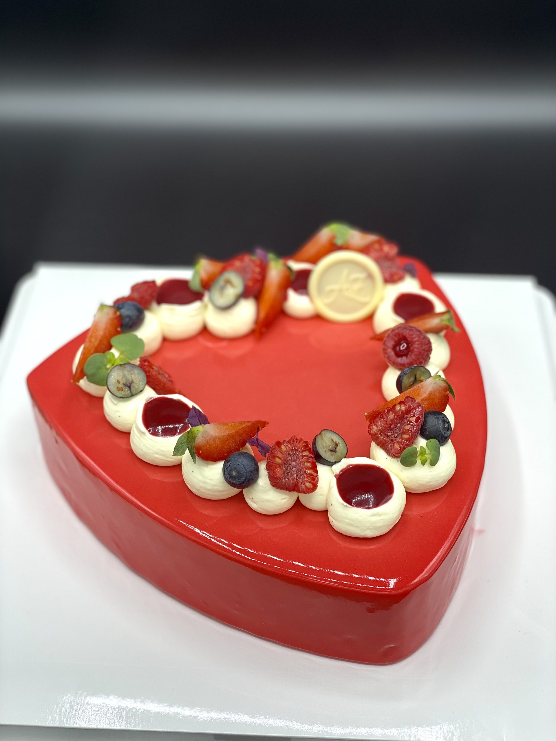 Entremet  <br> Red fruit